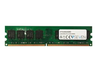 V7 - Ddr2 - Modul - 2 Gb - Dimm 240-Pin - 667 Mhz / Pc2-5300 - Ej Buffrad - Icke Ecc