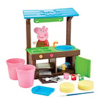 Peppa Pig 07614 Peppa's Art Bench, Preschool Craft, Garden Play, Gift for 3-5 Year Old, Multi-Color