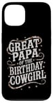 iPhone 13 Great Papa Birthday Cowgirl Great Papa Western Birthday Case