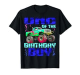 Uncle Of The Birthday Boy Monster Truck Bday Celebrations T-Shirt