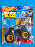 Rodger Dodger 24 🔥 1:64 Hot Wheels 2024 Monster Trucks truck 24 Or Chrome