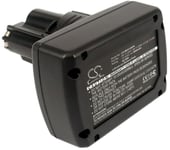 Kompatibelt med Milwaukee C12 JSR, 12,0V, 4000mAh