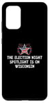 Coque pour Galaxy S20+ Projecteur nocturne des élections du Wisconsin