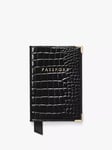 Aspinal of London Croc Effect Leather Passport Cover