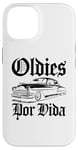 Coque pour iPhone 14 Oldies Por Vida Vintage Lowrider Voiture Mexicaine Chicano Cholo