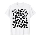 Dalmatian Dog Spots Animal Print Halloween Party Costume T-Shirt