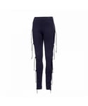 Puma x Rihanna Fenty Stretch Waist Navy Blue Womens Ruched Leggings 577277 01 Cotton - Size 10 UK