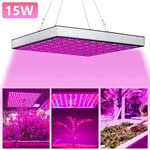 15W Lampe Horticole led Croissance Floraison à 225 LED.Lampe pour Plante Spectre Complet.Grow Light pour Plantes Fleurs - Tolletour