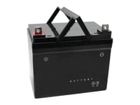 Batterie 12V 22Ah (+ pôle gauche) adapté pour MTD Junior 115 13DC452C600 Tracteu