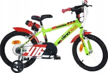 Dino Bike Dino Bikes 416 Black/Red/Green 16