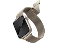 Uniq Dante Strap Apple Watch Series 1/2/3/4/5/6/7/8/9/Se/Se2 42/44/45Mm Stainless Steel Starlight