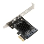 PCIe - SATA 3.0 -laajennuskortti 6 Gbps:n siirto vakaa Plug and Play PCIe SATA 3.0 -ohjainkortti pöytäkoneille