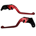 ACCOSSATO Paire de leviers rouges pour Aprilia Rsv4 Aprc R de 2011 à 2012 (CC 1000)