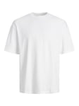 JACK & JONES Jjebradley T-Shirt SS Noos Short de survêtement, Blanc, M Homme