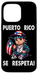 iPhone 14 Pro Max Puerto Rico Se Respeta Boricua Flag Kid Protest PR Case