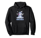 Disney Winnie The Pooh Eeyore Moon & Stars No Mornings Pullover Hoodie