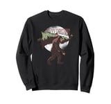 Happy Christmas Bigfoot - Funny Christmas Sweatshirt