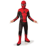 RUBIES - SPIDER-MAN officiel - Déguisement pour enfant Spider-Man issu du film No Way Home - Costume Taille 5-6 ans avec combinaison et masque assorti.