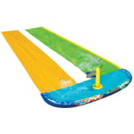 BANZAI 16 Feet Long Capture The Flag Racing Water Slide - Be The First to Grab T