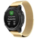 Garmin fenix 5S      Milanese Loop Strap   Gold