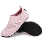 SAGUARO Interni Antiscivolo Pantofole Uomo Donna Comode Morbido Slipper Leggero Adatto per il Tempo Rosa 40/41 EU