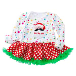 Fashion Pumpa Petticoat Set för barn med lång ärm Colorful Dots - Santa Claus 59 (0-3 månader)