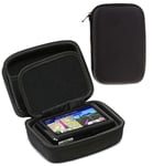 Navitech Black Hard GPS Carry Case For The Garmin DriveSmart 66 MT-D 6" Sat Nav