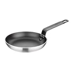 NISBETS Essentials Teflon Frying Pan in Non Stick Aluminium with Strong Riveted Handle - Easy Clean and Hanging Storage - 800ml - D200 mm