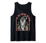 I Am The Enemy Within Floral Fierce Cat Harris Walz Tank Top