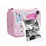 Digital Instant Camera with Print Paper Kids Child Selfie Video Camera4468