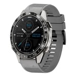 Garmin MARQ Aviator Gen 2 Silikone urrem, 22mm - Grå