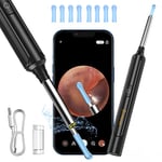 VITCOCO Ear Wax Removal Kit Ear Camera 1296P High-Definition Earwax Cleaner Portable USB Charging Visible 6 LED Otoscope for iPhone, Ipad, Android