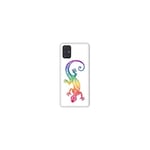 Coque pour Samsung Galaxy A51 Animaux Maori Salamandre Color