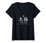 Womens Tai Chi Spiritual Gift Shirt, Tai Chi V-Neck T-Shirt