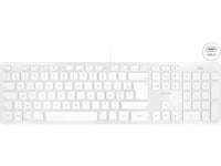 Novodio Touch Keyboard USB-C Argent - Clavier AZERTY Mac