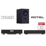 Rotel Audio Pack 1 - CD Player - Black - Lux Black