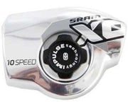 Kansi/Tiiviste SRAM X0 Trigger Vaihdevipu Vasen 2-vaihteinen hopea