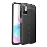 Xiaomi Redmi Note 10 Leather Texture Case Black