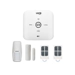 Alarme Domestique sans Fil Mya LKM Security Alarme GSM WiFi Compatible avec la Gestion à Distance Tuya