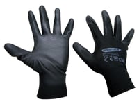 12 XGANTS ECO-LITE EN NYLON POLYUReTHANE NOIR TAILLE 10