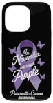 iPhone 13 Pro Purple For Pancreatic Cancer In November We Wear Purple Case