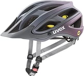 uvex Unbound MIPS - Secure Mountain Bike Helmet for Men & Women - MIPS System - Individual Fit - Anthracite Plum - 54-58 cm