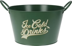 BC Drinks Isbøtte Retro Grønn 30x18