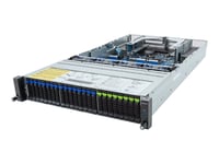 Gigabyte R283-Z92 (Rev. Aae2) - Server - Kan Monteras I Rack - 2U - 2-Vägs - Ingen Cpu Upp Till - Ram 0 Gb - Sata/Sas/Nvme 2.5" Vik/Vikar - Ingen Hdd - Ast2600 - Gigabit Ethernet - Inget Os - Skärm: Ingen