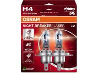 Osram 4062172387477 Halogen Lyskilde Night Breaker® Laser Next Generation H4 60/55 W 12 V