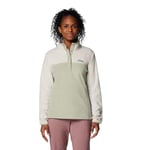 Columbia Women's Benton Springs Half Snap Pull Over 2, Dark Stone/Safari, XXL