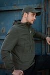 Vanoimports Friluftsjacka i softshell (Ranger Green,XL)