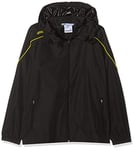 Uhlsport Stream 22 All Weather Jacket Children's Jacket - Black/Lime Yellow, 140