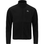 SOS Laax Full Zip Fleecejakke Herre - Svart - str. 2XL