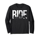 Ride Motorbike Sexy Woman Bike Motorcycle Long Sleeve T-Shirt